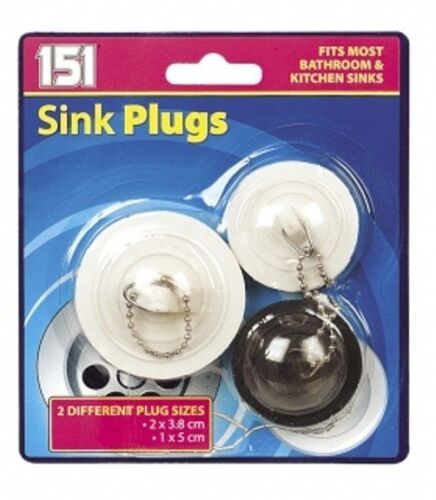3pc Sink Plugs 2*3.8cm 1*5cm 3pc Sink Plugs 2*3.8cm 1*5cm